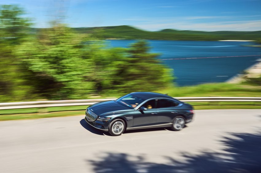 2022 Genesis Electrified G80 - Top Wallpaper 850x566 #8