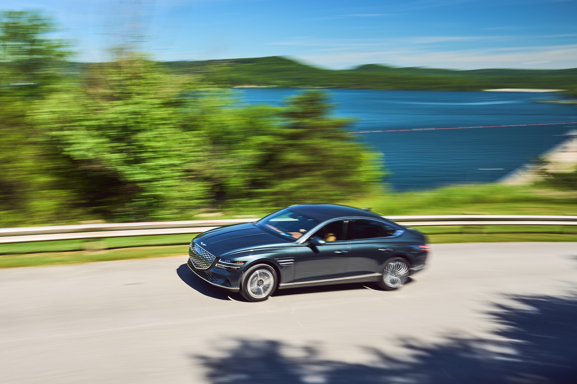 Download 2022 Genesis Electrified G80 - Top HD Wallpaper 1921x1280 #8