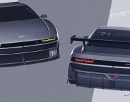 2022 Hyundai N Vision 74 Concept - Design Sketch Wallpaper 190x150