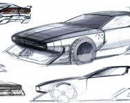 2022 Hyundai N Vision 74 Concept - Design Sketch Wallpaper 190x150
