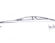 2022 Hyundai N Vision 74 Concept - Design Sketch Wallpaper 190x150