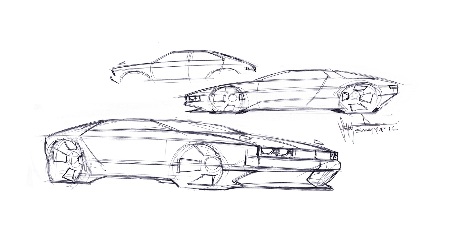 Download 2022 Hyundai N Vision 74 Concept - Design Sketch HD Wallpaper 1920x956 #33