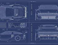 2022 Hyundai N Vision 74 Concept - Dimensions Wallpaper 190x150