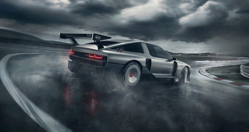 2022 Hyundai N Vision 74 Concept - Rear Three-Quarter Wallpaper 850x452 #8