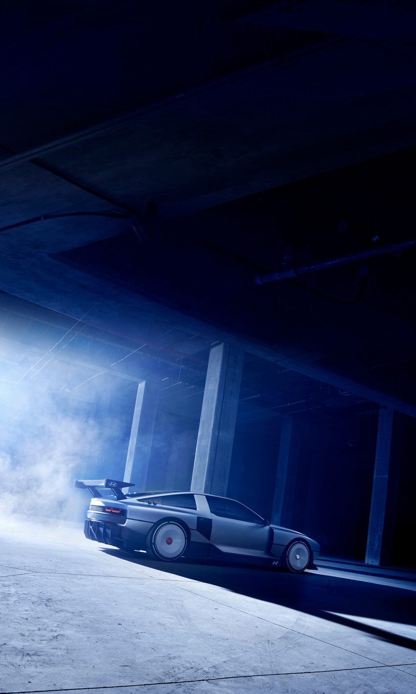 2022 Hyundai N Vision 74 Concept - Rear Three-Quarter Phone Wallpaper 850x1417 #19