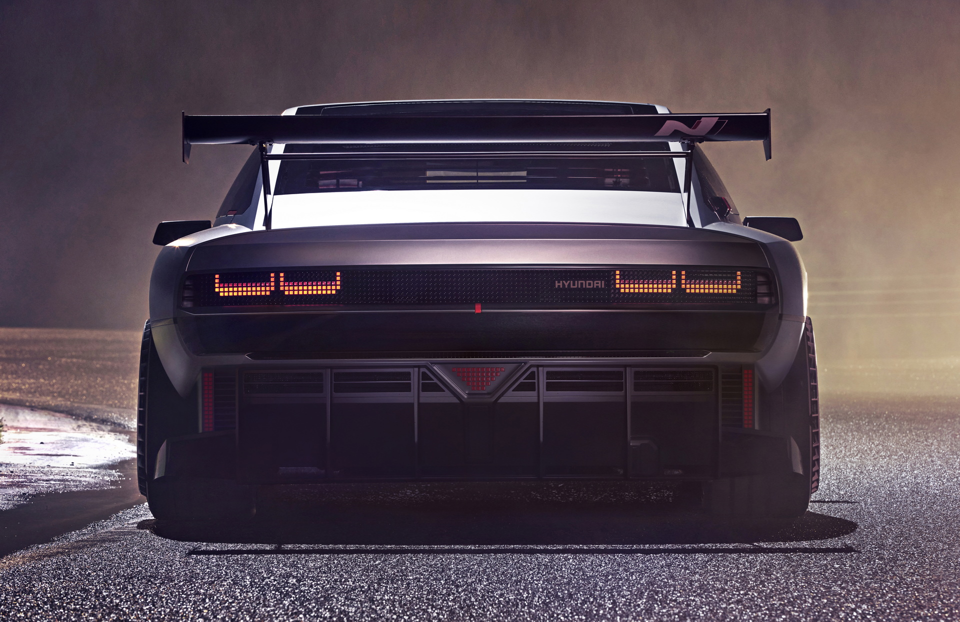 Download 2022 Hyundai N Vision 74 Concept - Rear HD Wallpaper 1920x1243 #15