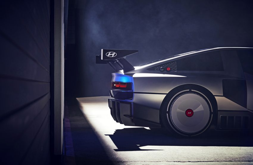 2022 Hyundai N Vision 74 Concept - Spoiler Wallpaper 850x554 #23