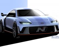 2022 Hyundai RN22e Concept - Design Sketch Wallpaper 190x150