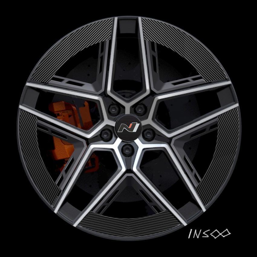 2022 Hyundai RN22e Concept - Design Sketch Wallpaper 850x850 #22