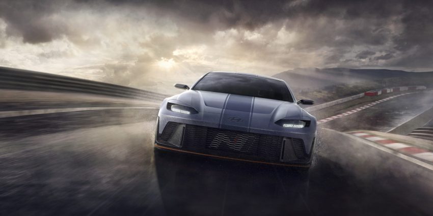 2022 Hyundai RN22e Concept - Front Wallpaper 850x425 #4