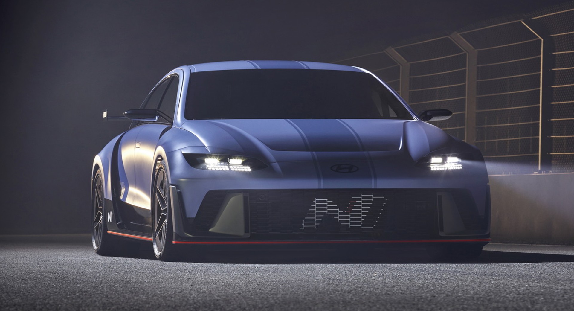 Download 2022 Hyundai RN22e Concept - Front HD Wallpaper 1920x1040 #13