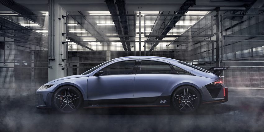 2022 Hyundai RN22e Concept - Side Wallpaper 850x425 #16