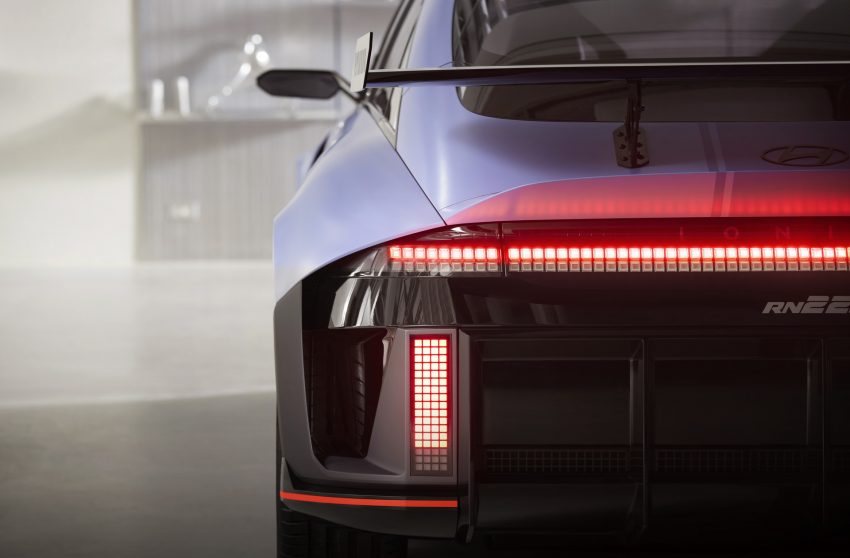 2022 Hyundai RN22e Concept - Tail Light Wallpaper 850x558 #18