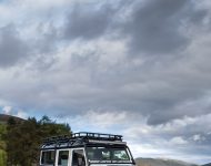 2022 Land Rover Classic Defender Works V8 Trophy II - Front Three-Quarter Wallpaper 190x150