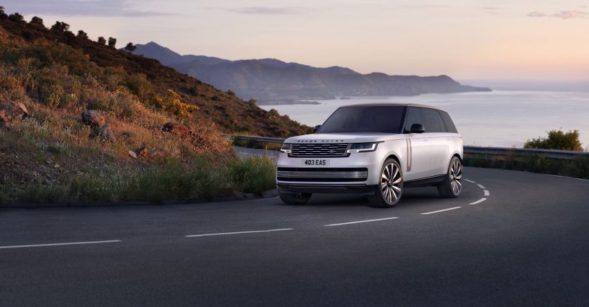 2022 Land Rover Range Rover SV Serenity - Front Three-Quarter Wallpaper 850x443 #1