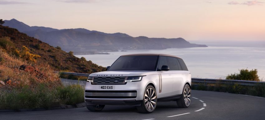 2022 Land Rover Range Rover SV Serenity - Front Three-Quarter Wallpaper 850x386 #3