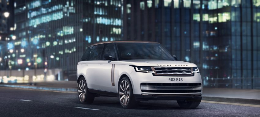 2022 Land Rover Range Rover SV Serenity - Front Three-Quarter Wallpaper 850x383 #8