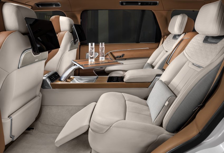 2022 Land Rover Range Rover SV Serenity - Interior, Rear Seats Wallpaper 850x580 #47