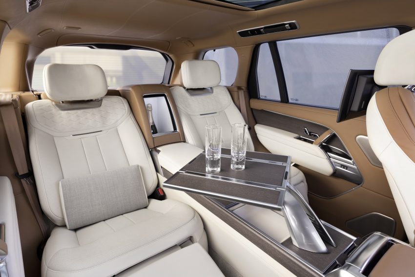 2022 Land Rover Range Rover SV Serenity - Interior, Rear Seats Wallpaper 850x567 #50