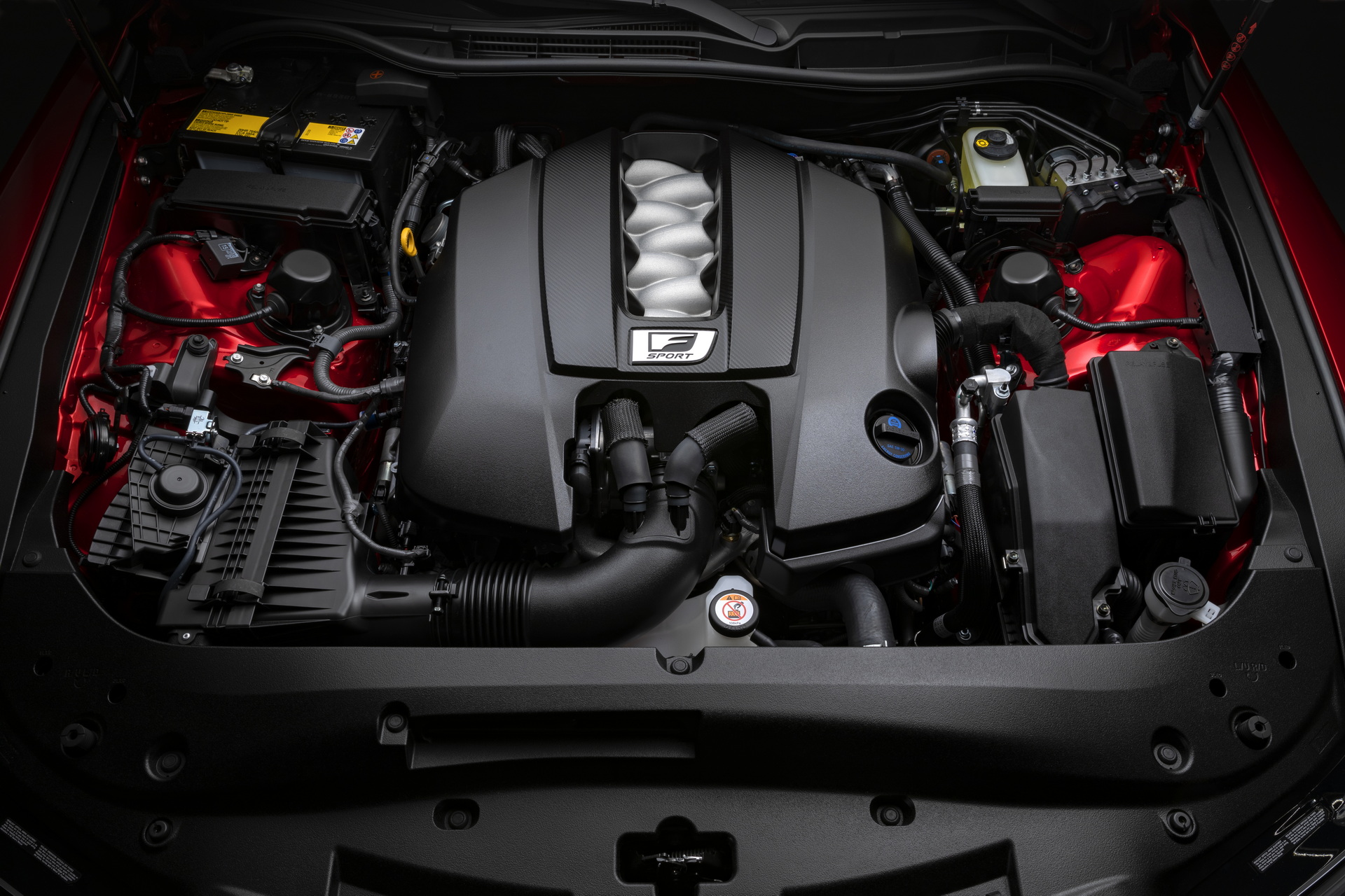 Download 2022 Lexus IS 500 F Sport Performance - Engine HD Wallpaper 1920x1280 #41