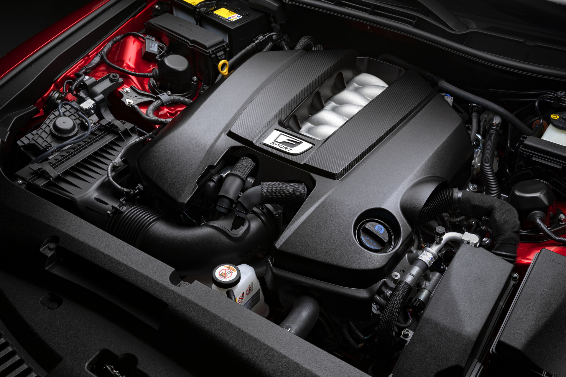 Download 2022 Lexus IS 500 F Sport Performance - Engine HD Wallpaper 1920x1280 #43