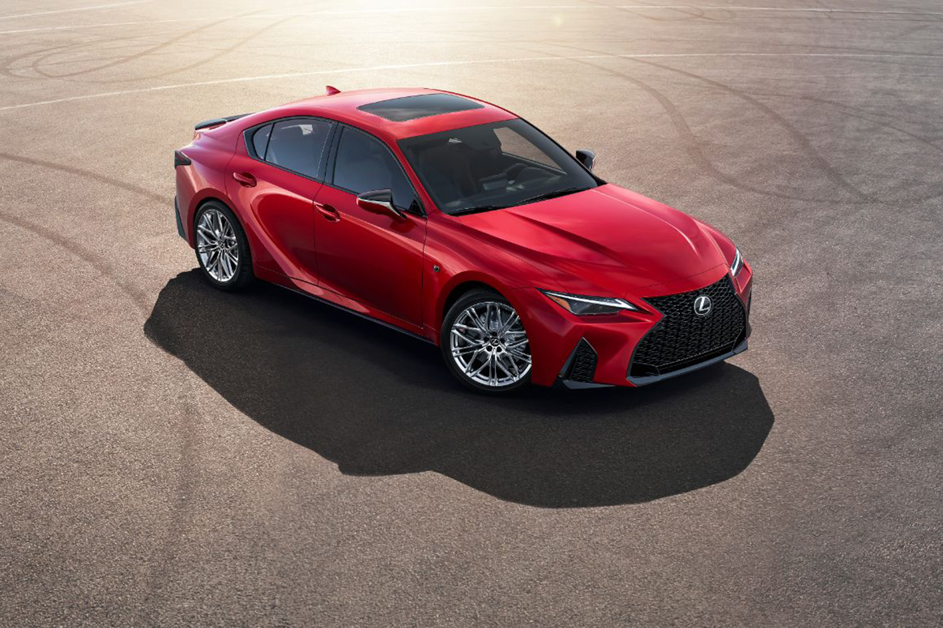 Download 2022 Lexus IS 500 F Sport Performance - Front Three-Quarter HD Wallpaper 1920x1280 #5