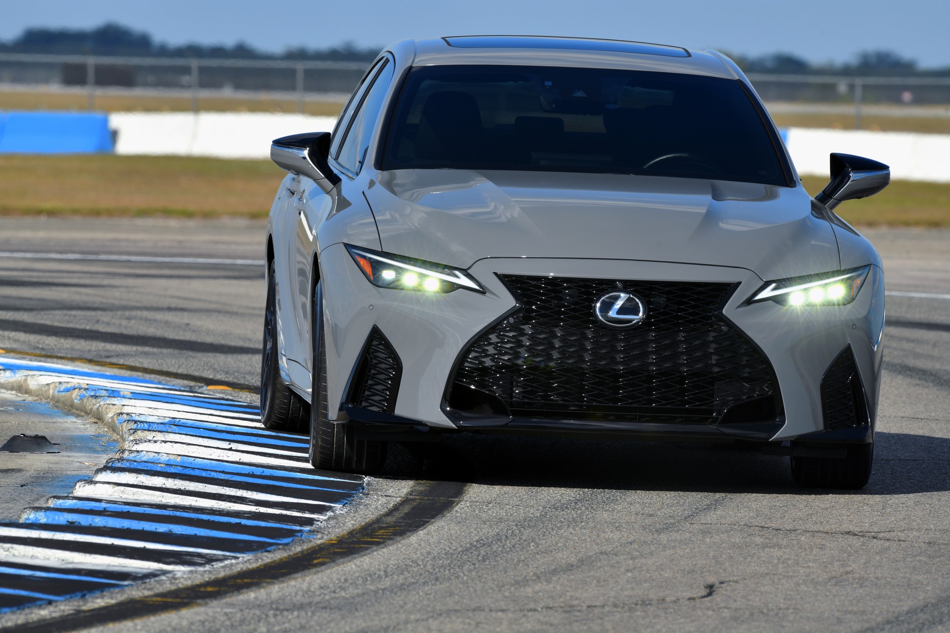Download 2022 Lexus IS 500 F Sport Performance Launch Edition - Front HD Wallpaper 1920x1280 #9