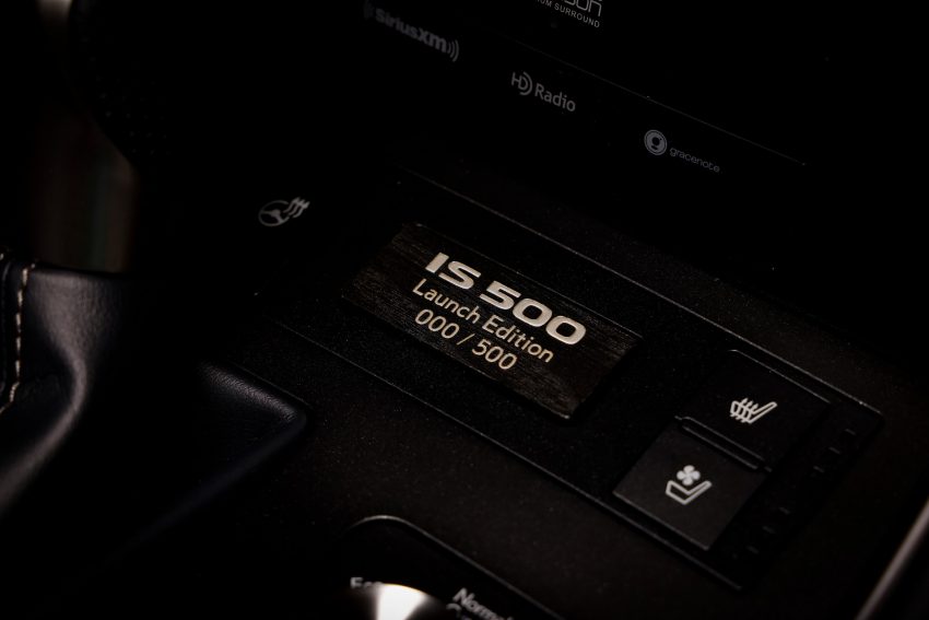 2022 Lexus IS 500 F Sport Performance Launch Edition - Interior, Detail Wallpaper 850x567 #45