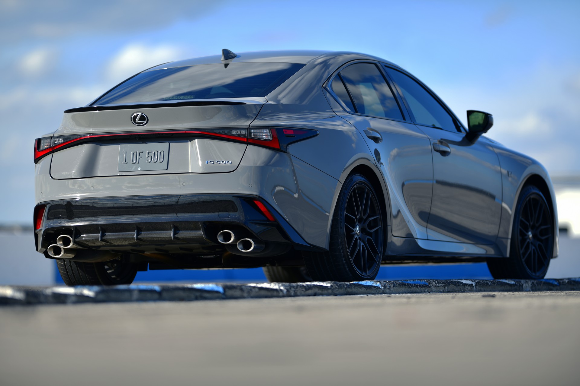 Download 2022 Lexus IS 500 F Sport Performance Launch Edition - Rear Three-Quarter HD Wallpaper 1920x1280 #6