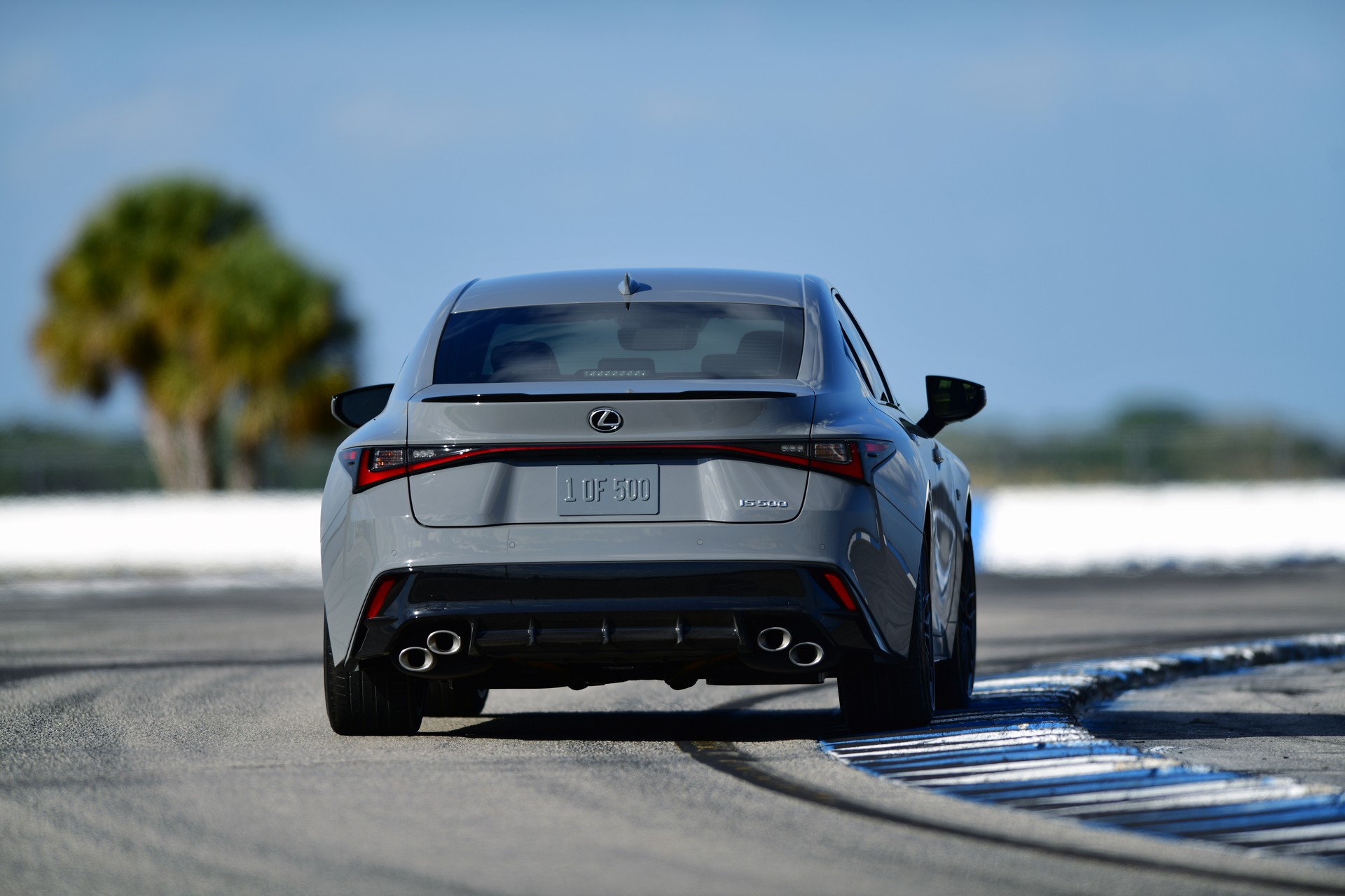 Download 2022 Lexus IS 500 F Sport Performance Launch Edition - Rear HD Wallpaper 1920x1280 #11
