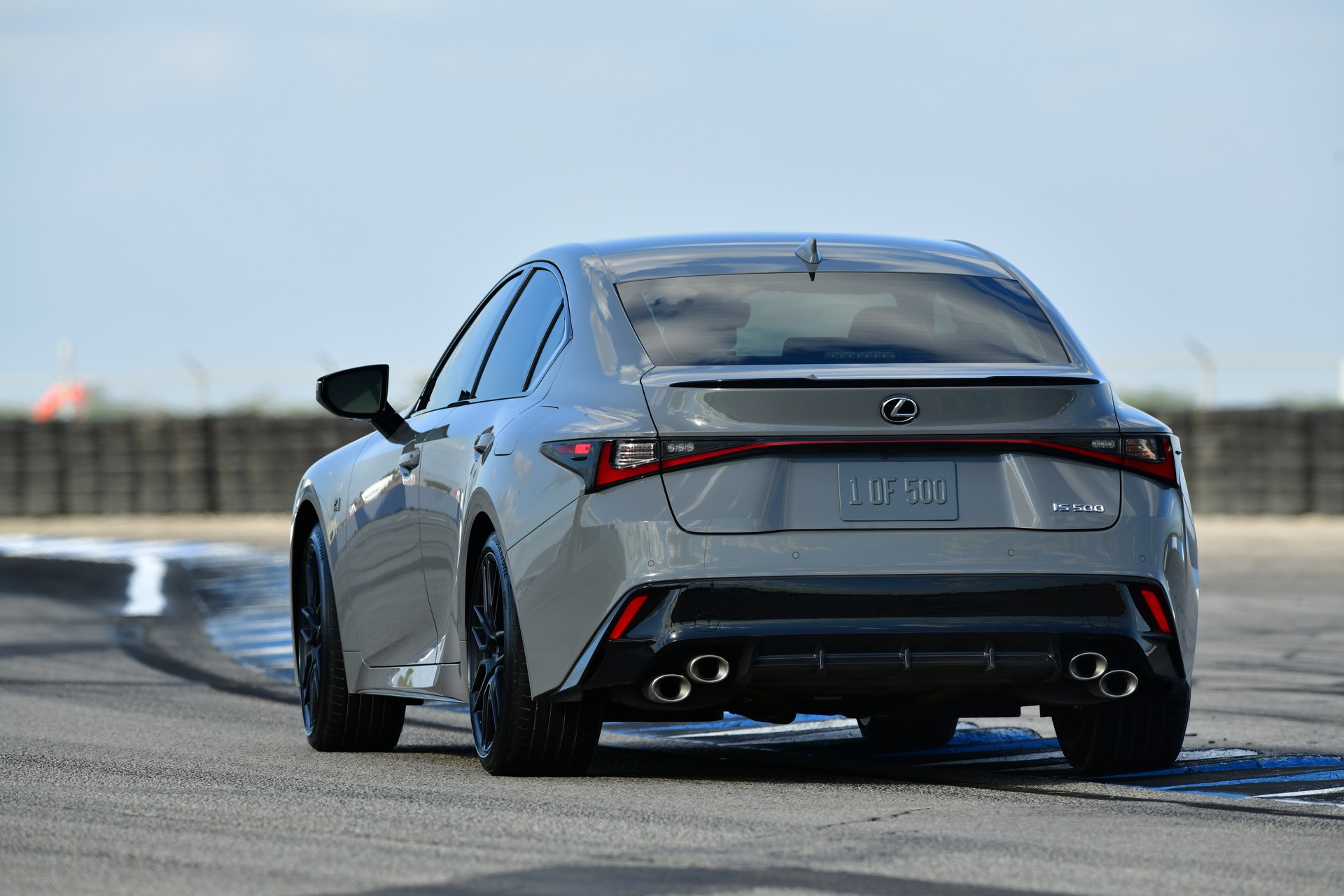 Download 2022 Lexus IS 500 F Sport Performance Launch Edition - Rear HD Wallpaper 1920x1280 #12