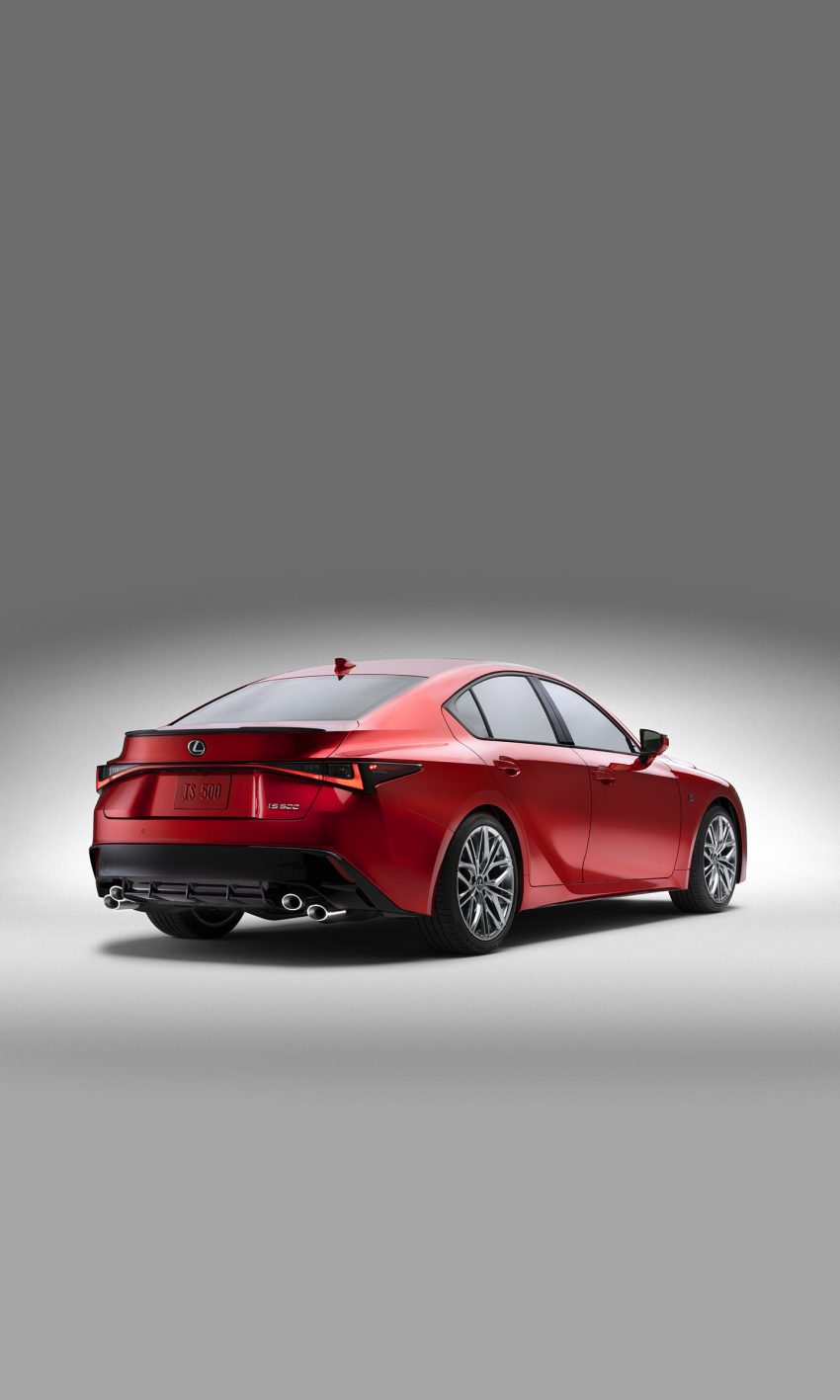2022 Lexus IS 500 F Sport Performance - Rear Three-Quarter Phone Wallpaper 850x1417 #29