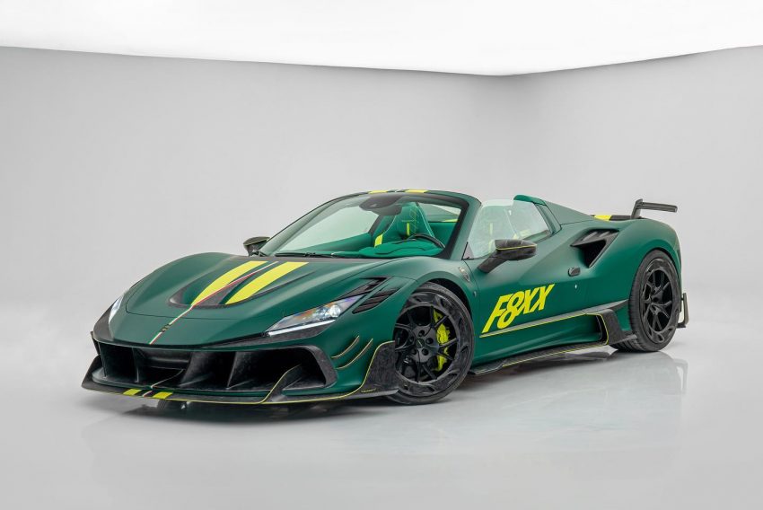 2022 MANSORY F8XX based on Ferrari F8 Tributo - Front Three-Quarter Wallpaper 850x568 #1