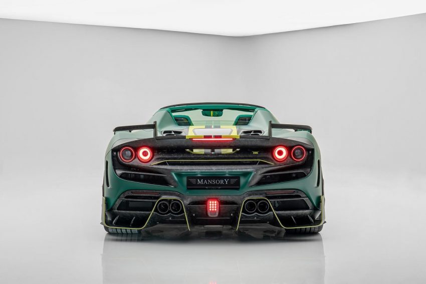 2022 MANSORY F8XX based on Ferrari F8 Tributo - Rear Wallpaper 850x567 #4