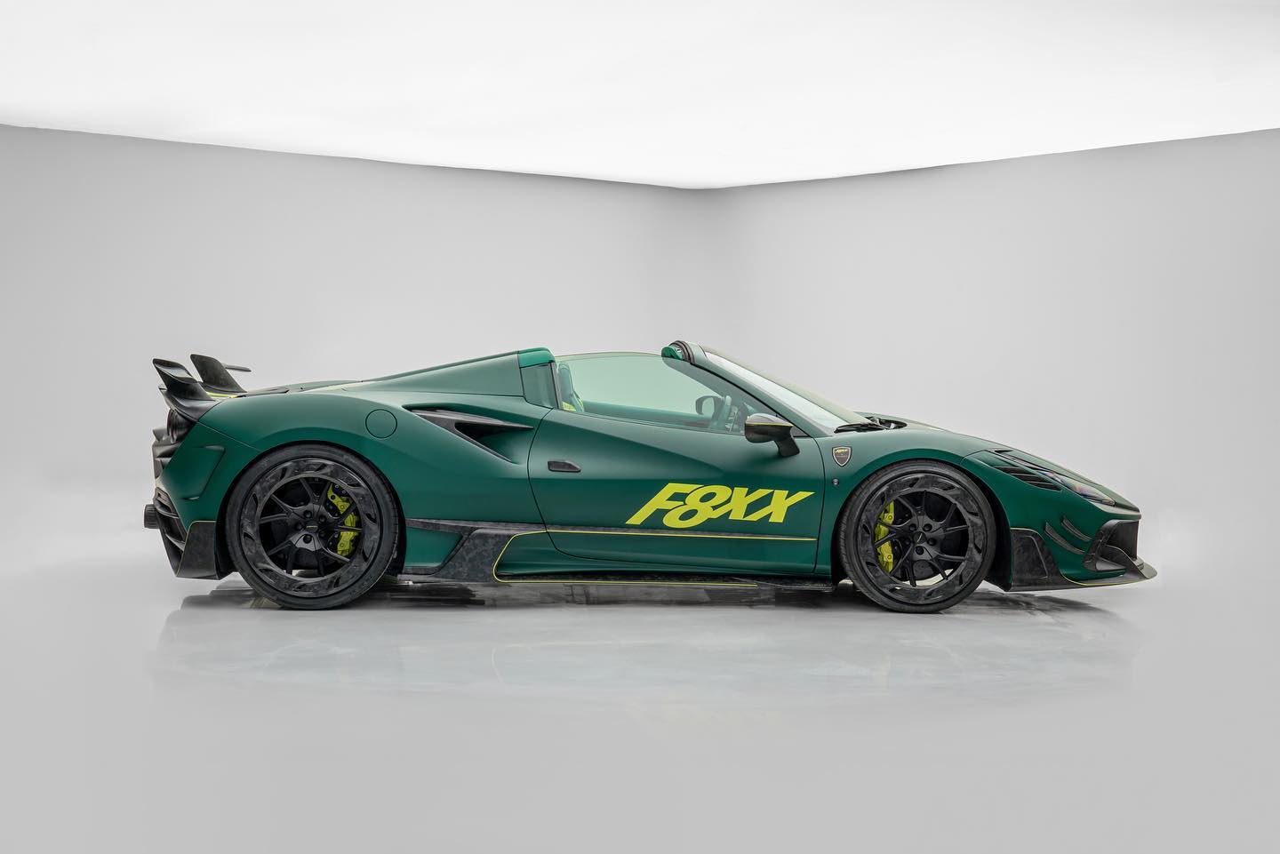 Download 2022 MANSORY F8XX based on Ferrari F8 Tributo - Side HD Wallpaper 1440x961 #5