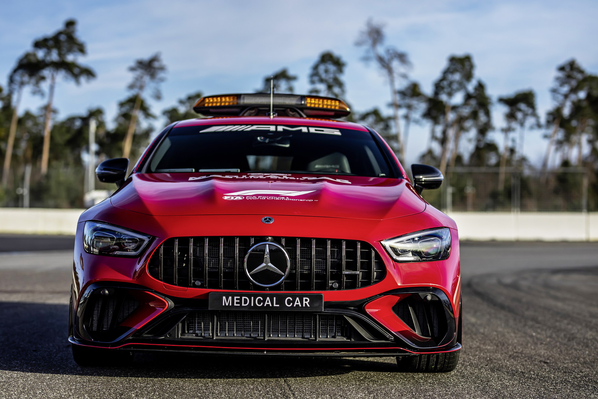 Download 2022 Mercedes-AMG GT 63 S F1 Medical Car - Front HD Wallpaper 1920x1280 #8