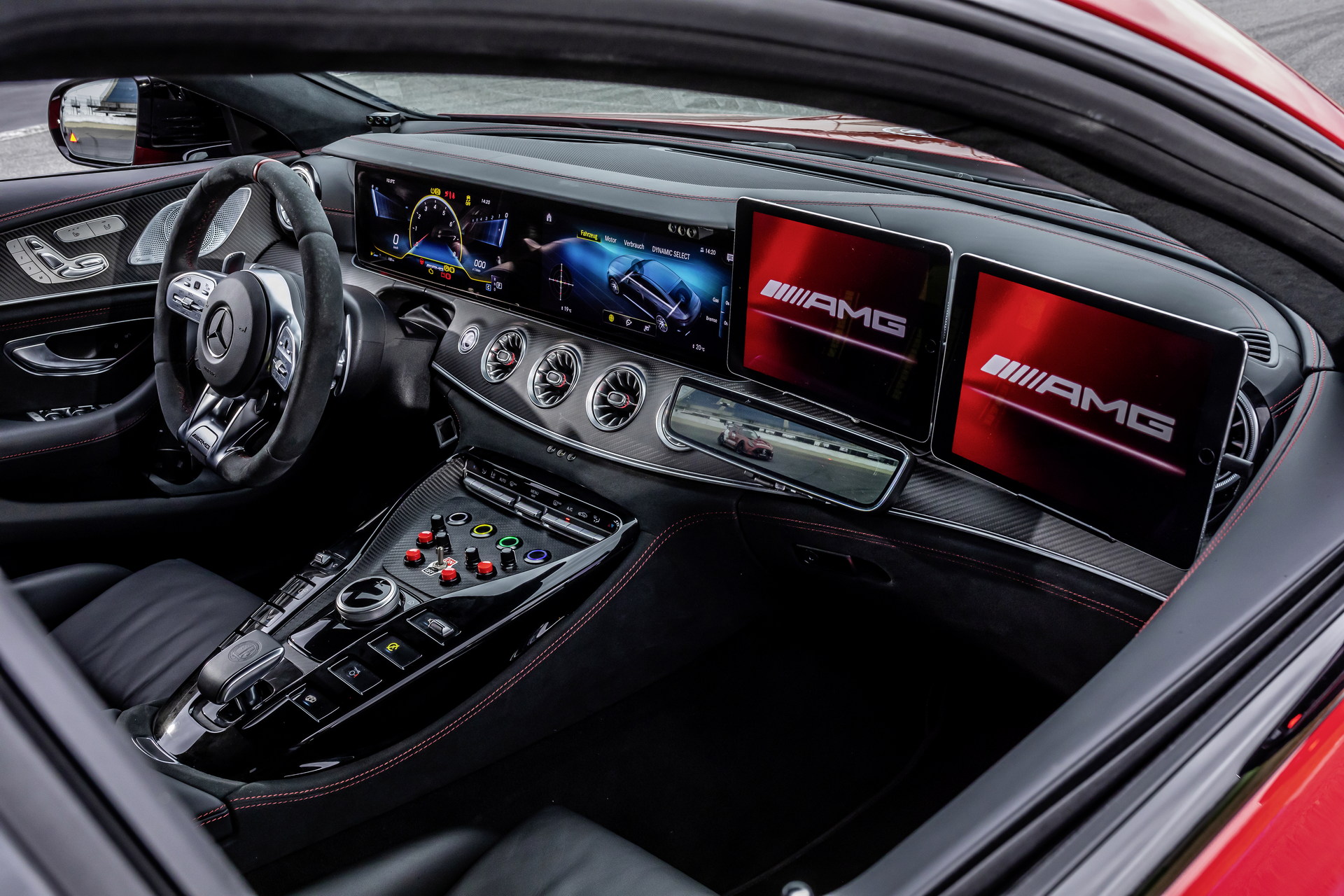 Download 2022 Mercedes-AMG GT 63 S F1 Medical Car - Interior HD Wallpaper 1920x1280 #30
