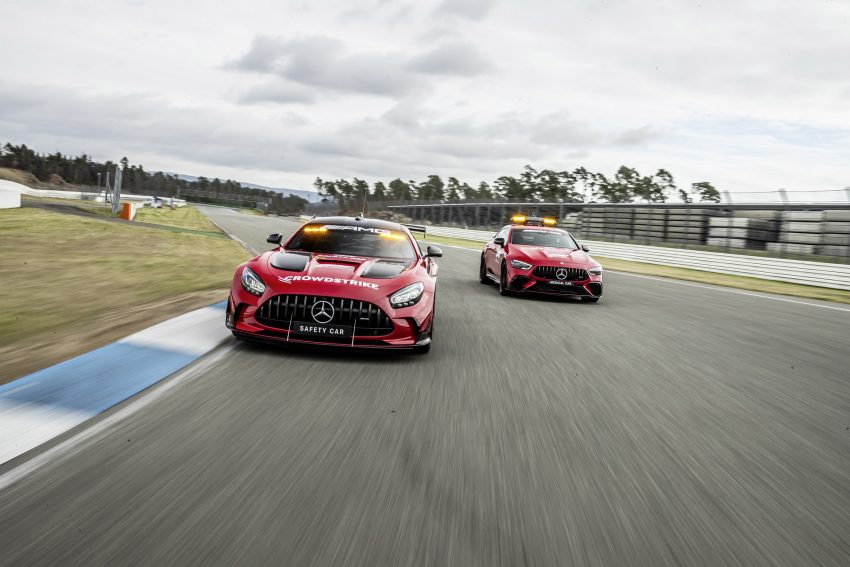 2022 Mercedes-AMG GT 63 S F1 Medical Car and Mercedes-AMG GT Black Series F1 Safety Car Wallpaper 850x567 #13