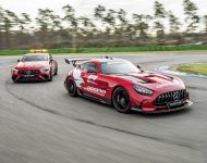 2022 Mercedes-AMG GT 63 S F1 Medical Car and Mercedes-AMG GT Black Series F1 Safety Car Wallpaper 190x150