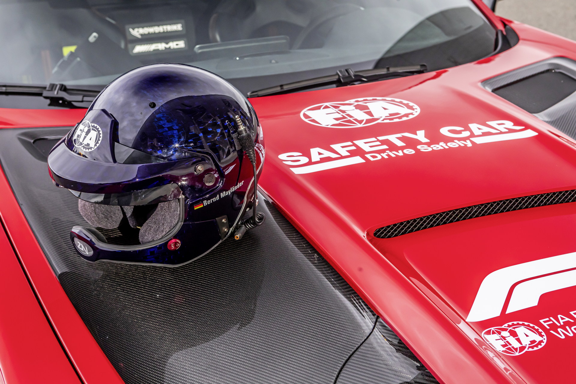 Download 2022 Mercedes-AMG GT Black Series F1 Safety Car - Hood HD Wallpaper 1920x1280 #37