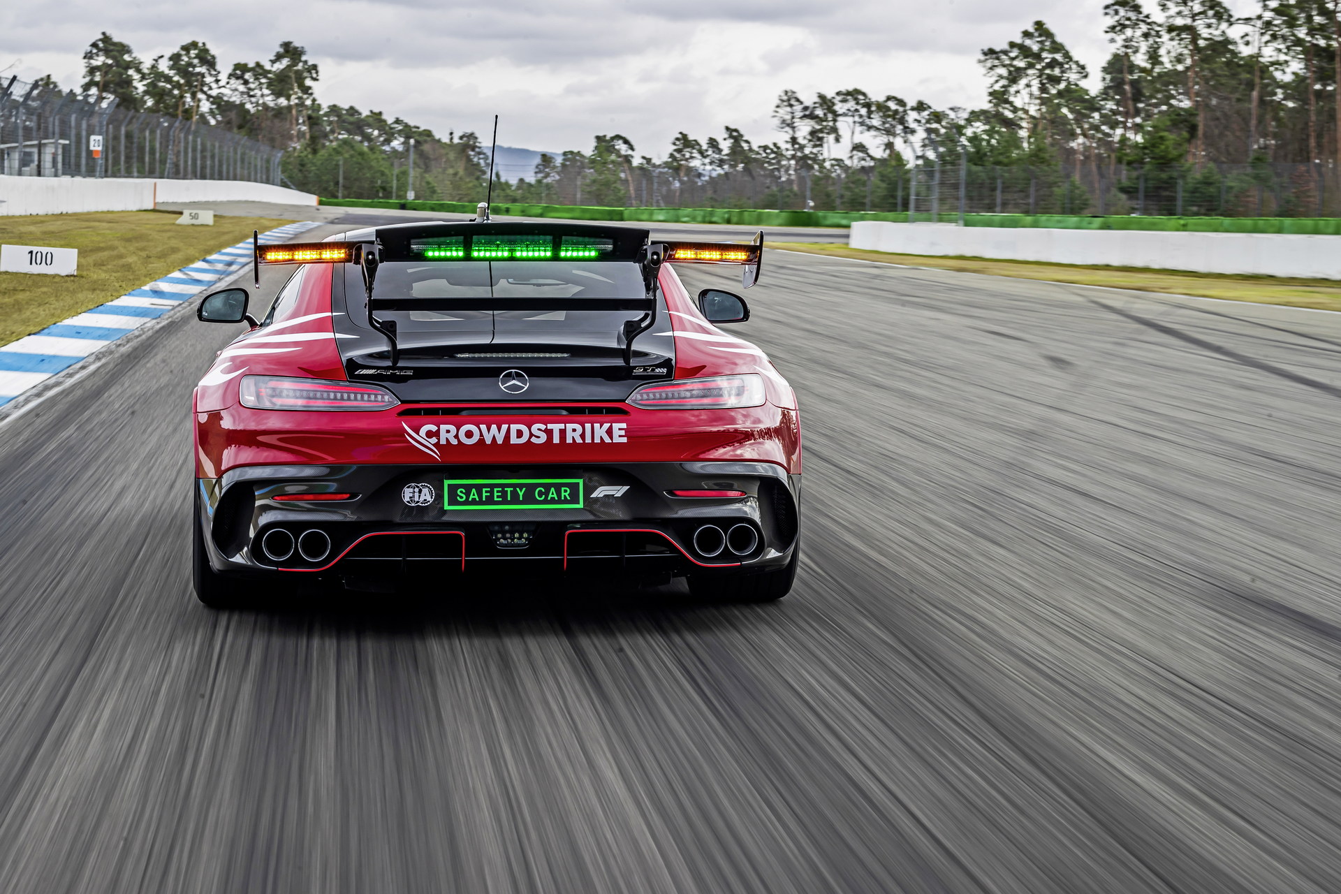 Download 2022 Mercedes-AMG GT Black Series F1 Safety Car - Rear HD Wallpaper 1920x1280 #10