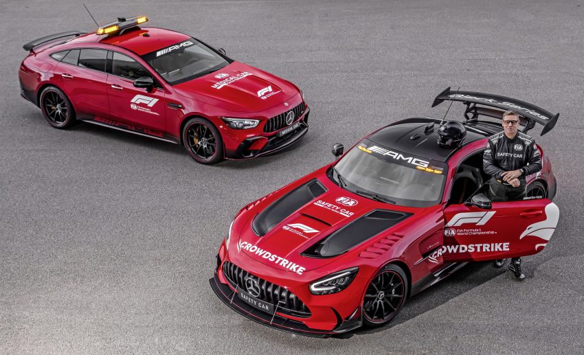 2022 Mercedes-AMG GT Black Series F1 Safety Car and Mercedes-AMG GT 63 S F1 Medical Car Wallpaper 850x517 #35