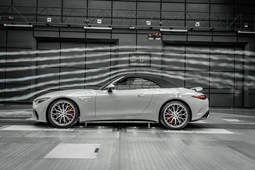 2022 Mercedes-AMG SL 55 4MATIC+ - Aerodynamics Wallpaper 850x567 #63