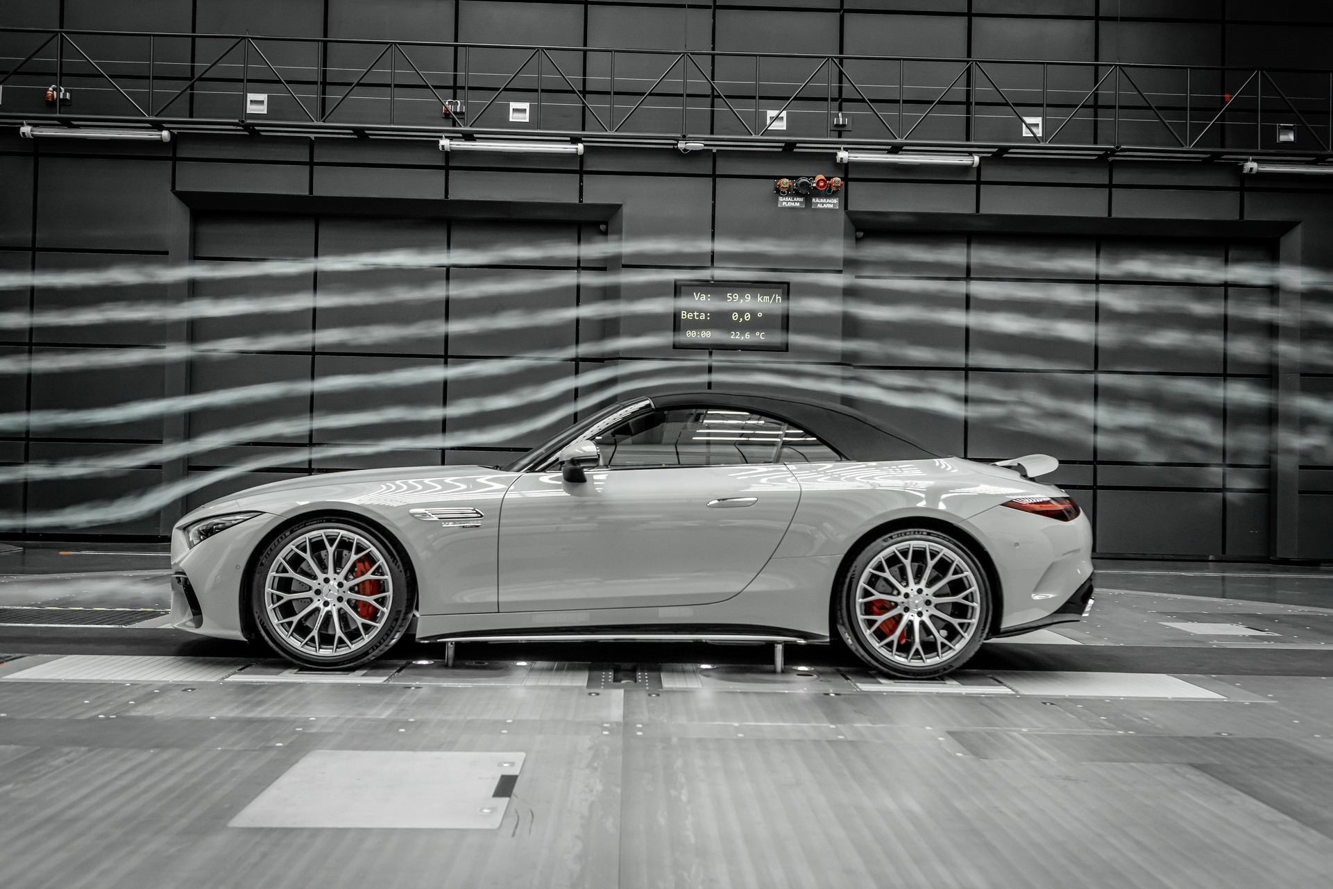 Download 2022 Mercedes-AMG SL 55 4MATIC+ - Aerodynamics HD Wallpaper 1921x1281 #63