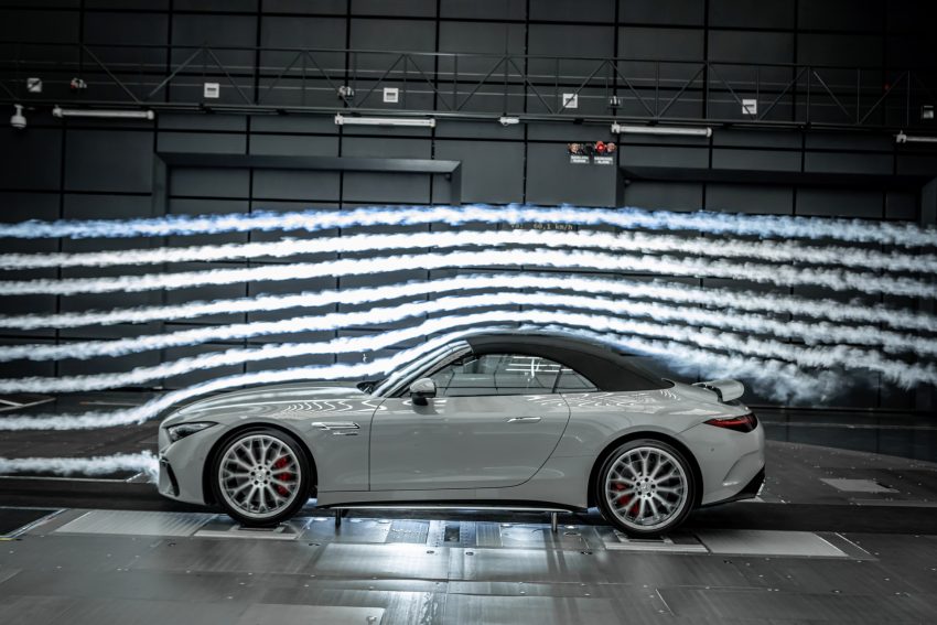2022 Mercedes-AMG SL 55 4MATIC+ - Aerodynamics Wallpaper 850x567 #65