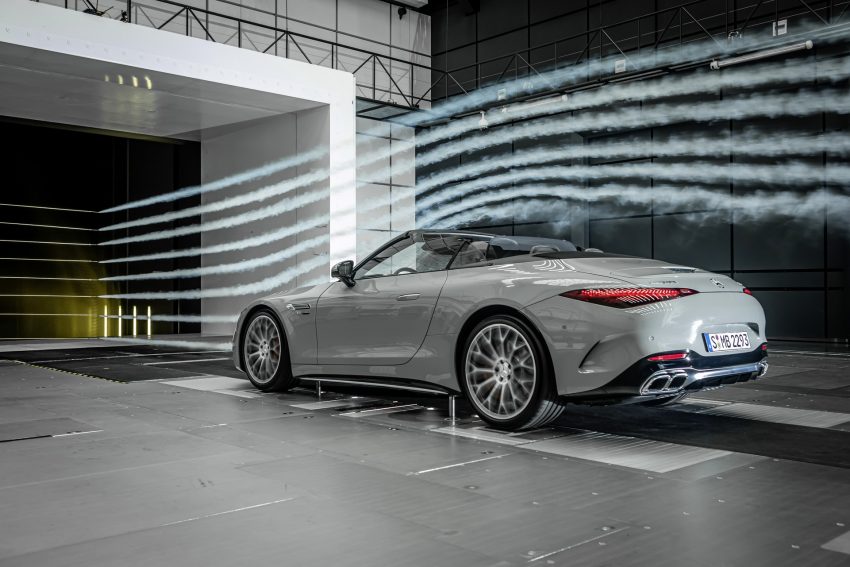 2022 Mercedes-AMG SL 55 4MATIC+ - Aerodynamics Wallpaper 850x567 #68