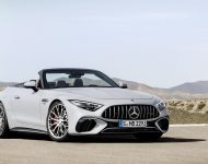 2022 Mercedes-AMG SL 55 4MATIC+ - Front Three-Quarter Wallpaper 190x150