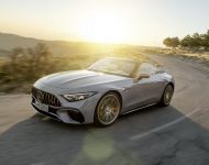 2022 Mercedes-AMG SL 55 4MATIC+ - Front Three-Quarter Wallpaper 190x150