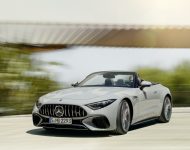 2022 Mercedes-AMG SL 55 4MATIC+ - Front Three-Quarter Wallpaper 190x150