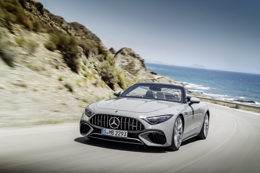 2022 Mercedes-AMG SL 55 4MATIC+ - Front Wallpaper 850x567 #20